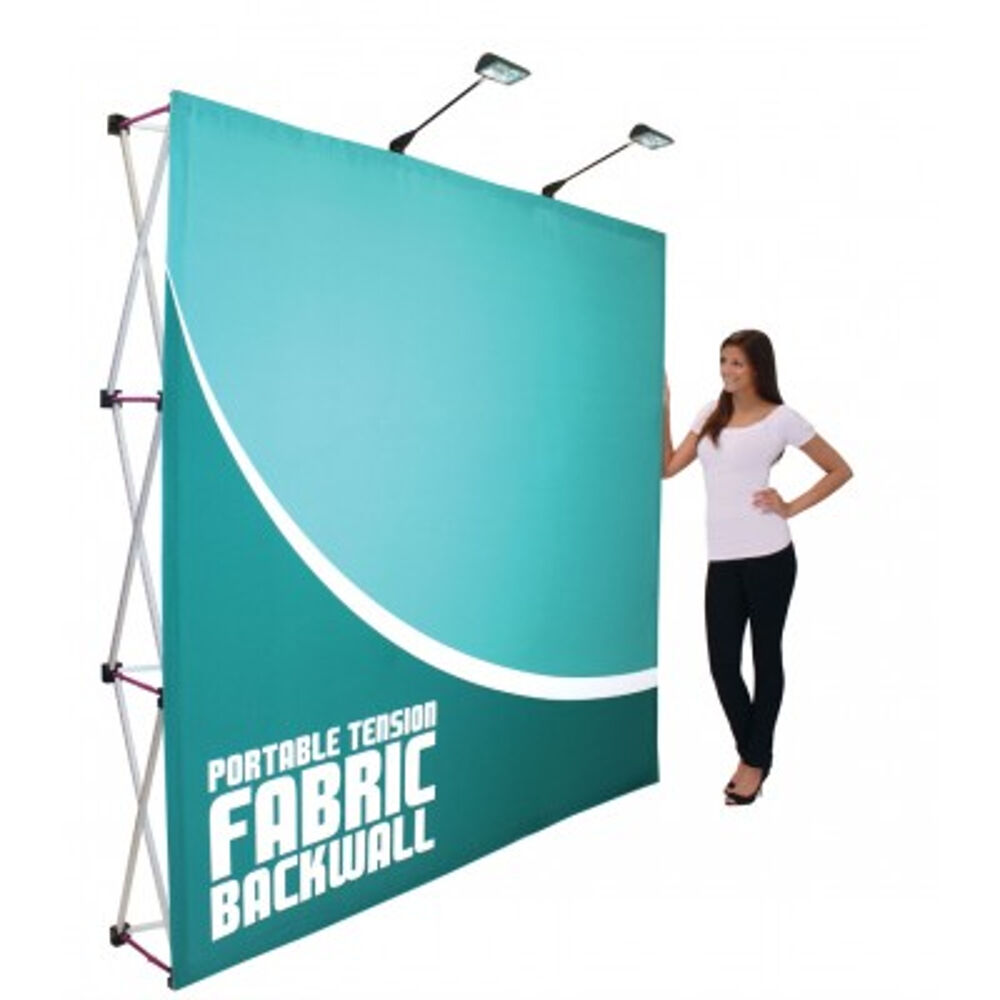 DSM 32x78 Retractable Roll Up Banner Stand – Free Graphic Printing, Trade Show Pop Up
