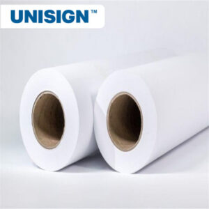 Solvent Printable Vinyl Grey Back Gloss - SignFix Industrial Limited