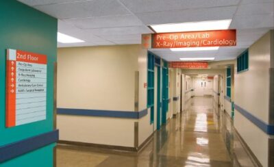 The importance of hospital signs, interiors and exterior